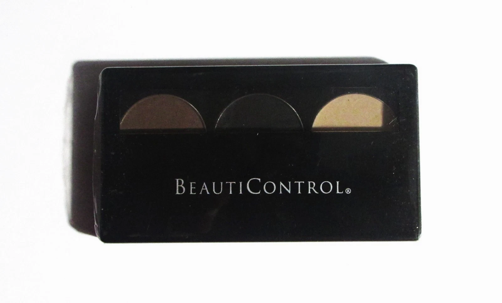 Beauticontrol Brow Kit Black 14363 New sealed NIP Pressed Powder Made in USA