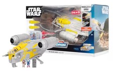 Star Wars Micro Galaxy The Razor Crest Adelphi & 2 Mini Figures New in Box