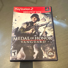 EA Medal of Honor: Vanguard Shooter (PS2) Greatest Hits Manual Included