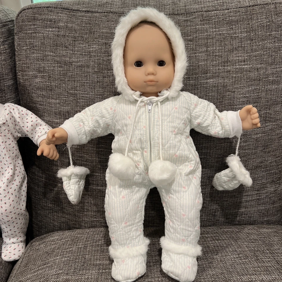 2 Vintage 1994 Collectible Bitty Babies Dolls American Girl With 2 Outfits - Image 3 of 4