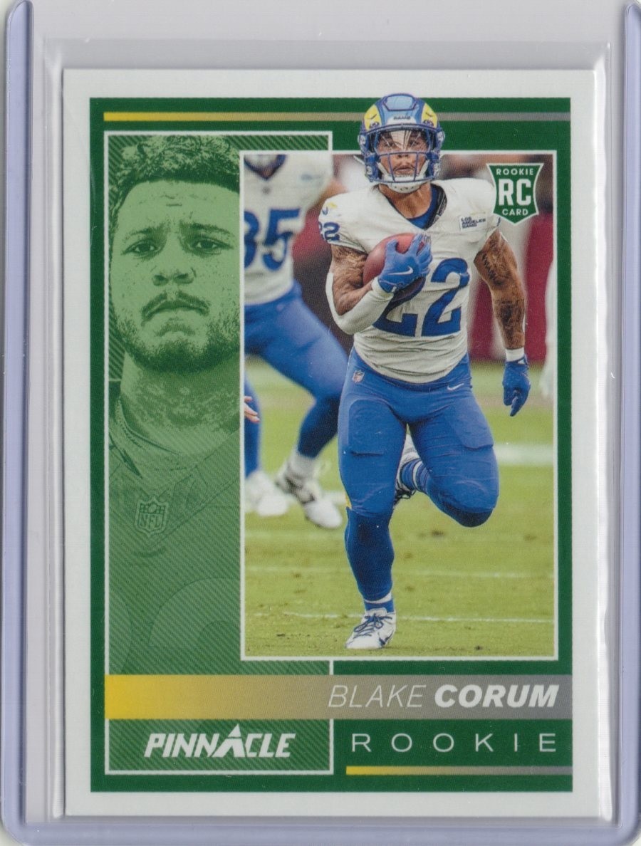 2024 Panini Encore Football - #207 Pinnacle Blake Corum (RC)