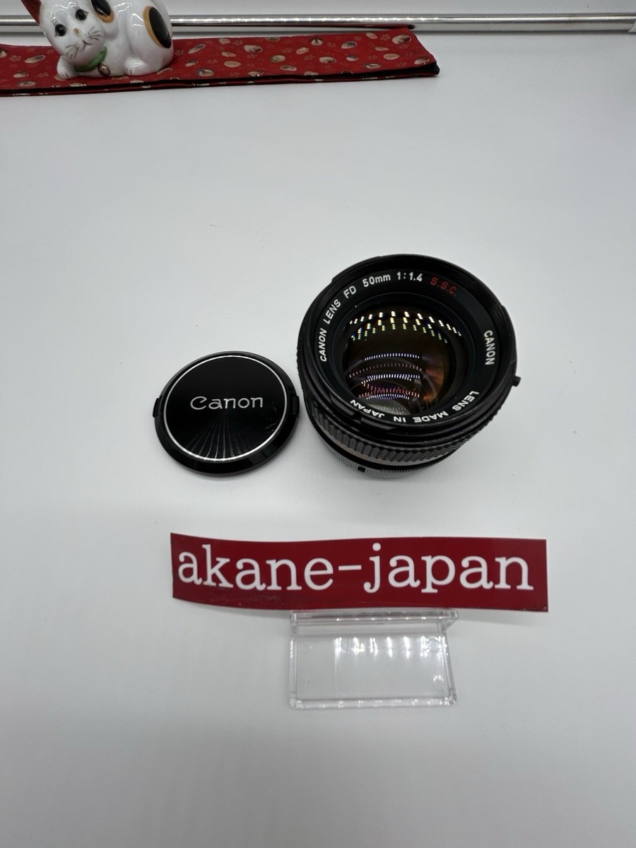 Canon FD 50mm f/1.4 S.S.C Lens for sale online | eBay Australia