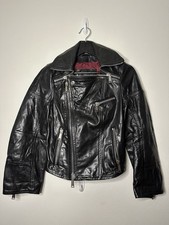 DSQUARED2 leather biker jacket size 40 Style:...