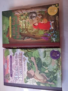 Professor Puzzle Jigsaw Library Double-Sided Puzzles: Jack & The Beanstalk &