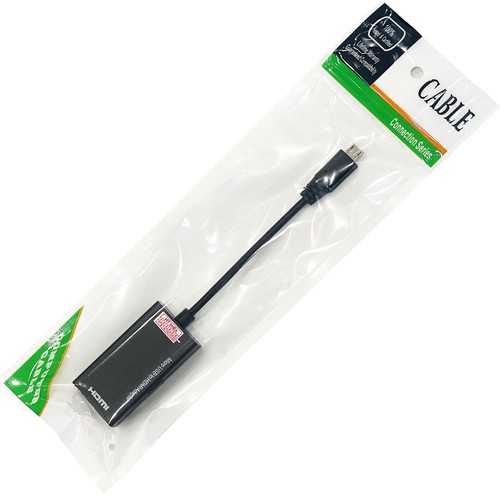 USB Micro B MHL auf HDMI Adapter, 16cm, Smartphone, Tablet, PC zu TV, Beamer - Bild 8 von 11