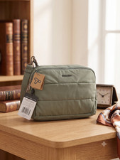 Travelon Crossbody Bag Sage Green RFID Anti-Theft Travel Purse NWT