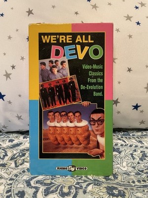Devo - We're All Devo (VHS 1983) - Rhino Video (1990) Music Videos New Wave