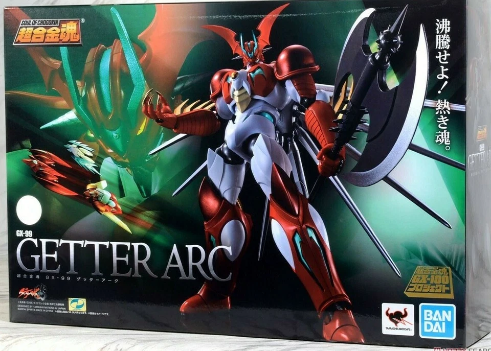 GX-99 Getter Arc Robo Soul Of Chogokin Soc Go Nagai Ken Ishikawa BANDAI Tamashii - Imagen 2 de 4