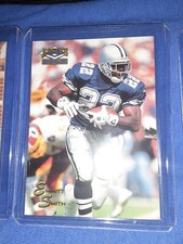 1995 CLASSIC GAMES GOLD ASSETS # 31 EMMITT SMITH MVP HOF LEGEND