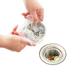 100 Pcs Sink Filter Mesh Kitchen Trash Bag Filter Bag For Strainer Rubbish Bag