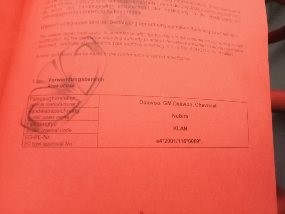 Juego de rebaje muelles Daewoo Chevrolet Nubira Irmscher - Imagen 2 de 4