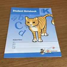 Student Notebook Second Edition Level K Fundations Wilson - UNUSED F2DSTNBK