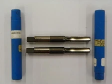 2 PIECES,  5/8" - 11 NC H3 6" PULY TAP, MADE IN THE U.S.A.       A250
