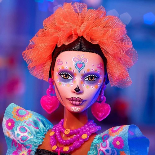 Barbie HRM72 Signature Doll, 2024 Dia De Muertos Collectible in Black New J16 - Picture 5 of 8