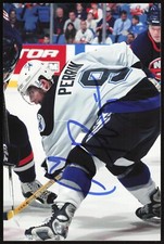Eric Perrin Autographed 4x6 Color Photo Tampa Bay Lightning #9 A