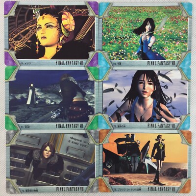 Final Fantasy VIII Carddass Part2 36 Regular Cards Complete Bandai