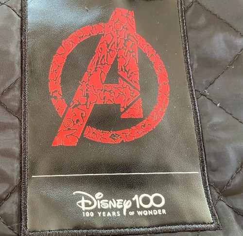 Disney 100 Marvel Bomber Unisex Jacket Size Medium Licensed Exclusive Superhero - Foto 4 di 17