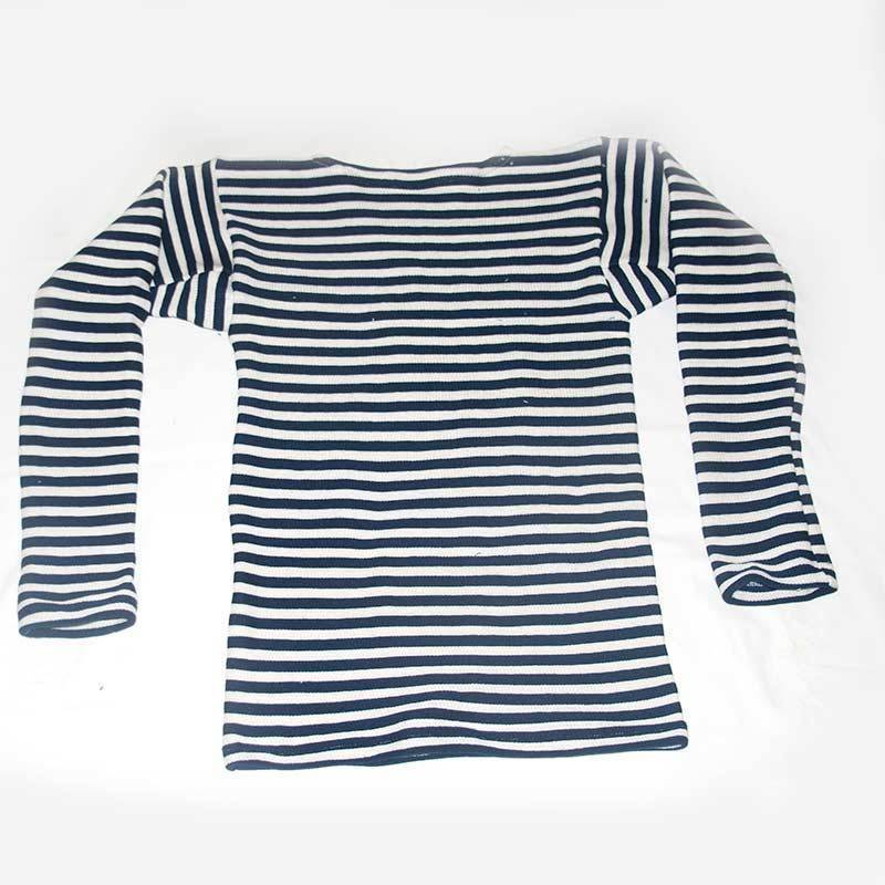 Russian Telnyashka wool cotton Warm winter long sleeve Military NAVY Striped 63n Russian Telnyashka wool cotton Warm winter long sleeve Military NAVY Striped 63n