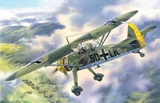 Hs 126a-1 WWII German Reconnaissance Plane 1:48 Plastic Model Kit ICM