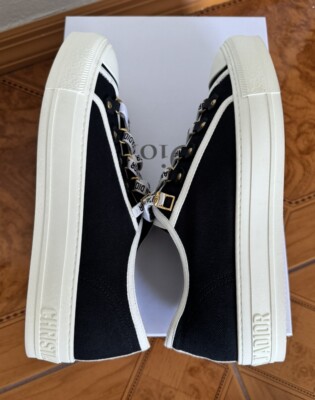 Christian Dior マリーヌシューズ 39 D ネイビー DIOR Navy Blue Walk'n'Dior Sneakers. Size 39.5. Brand New