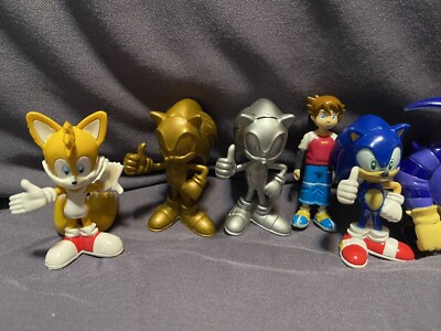 Sega Sonic X PVC Mini Figure FULL Set Of 13! Gashapon 2003