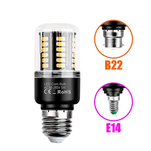 E27 E14 B22 3.5W 5W 7W 9W 12W 15W20W LED Corn Bulb 5736 Spot Light Lamp lighting - Picture 13 of 21