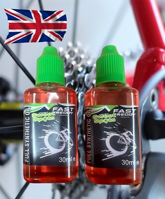 Vollsynthetisches Öl Fast Freddy Fahrradschmierstoff Kettenöl MTB/Rennrad 2x 30ml