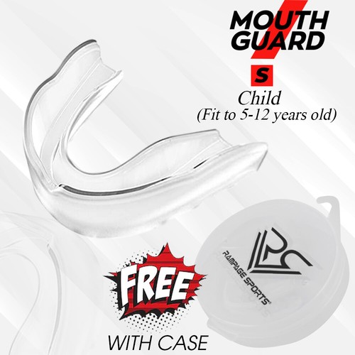 Mouth Guard Gel Gum MMA Mouth Guard Teeth Protector Kick Boxing Senior & Junior - Picture 3 of 3