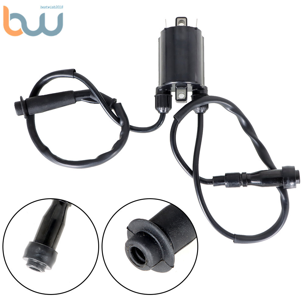 Ignition Coil & Spark Plug Cap For HONDA Shadow ACE 750 Aero