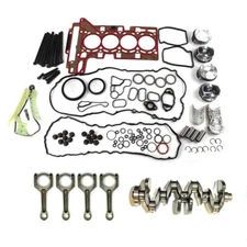 N20 2.0L Engine Rebuild Crankshaft Rod Piston Gasket Bolt Kit w/ Timing For BMW