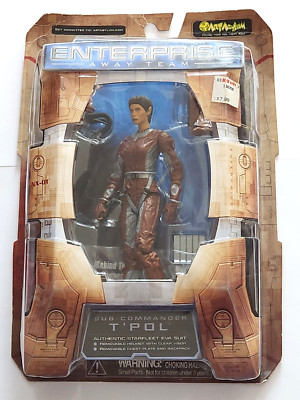 2002 - Star Trek Enterprise Away Team T'Pol Figur 7''