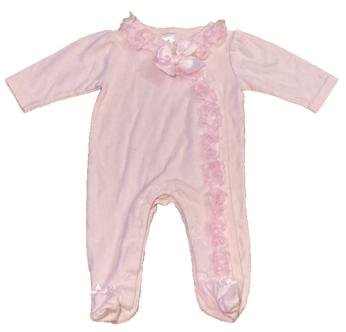Lote para dormir bebé niña 9 meses Carters Little Me arco iris estampado de leopardo... - Imagen 7 de 15