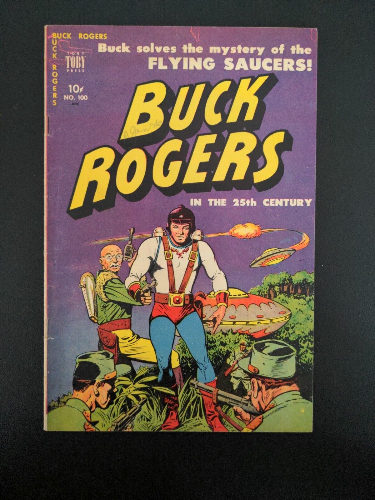 BUCK ROGERS in the 25th Century #100 Canadian Edition - FN OW-WP - Toby 1951