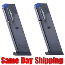 Two Mec-Gar CZ 75B, CZ 85B, SP-01 & Shadow Magazine-10 Round 9mm Mag-MGCZ7510B