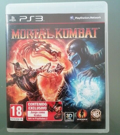 Mortal Kombat (Sony PlayStation 3(PS3), 2011) - Pal España Manual Perfecto Estad, foto 1 de 5