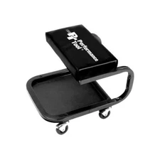 Wilmar Performance Tools Heavy Duty C-Frame Creeper Seat with Tool Tray W85007