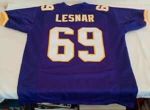 Details about Purple NFL Football Jersey Minnesota Vikings BROCK LESNAR #69 XL Custom WWE WWF