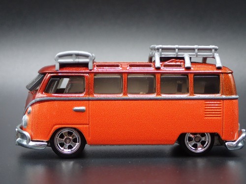 1967 67 VW Volkswagen Samba Autobús Esponjoso Gabriel Iglesias 1:64 Coche Model - Imagen 2 de 9
