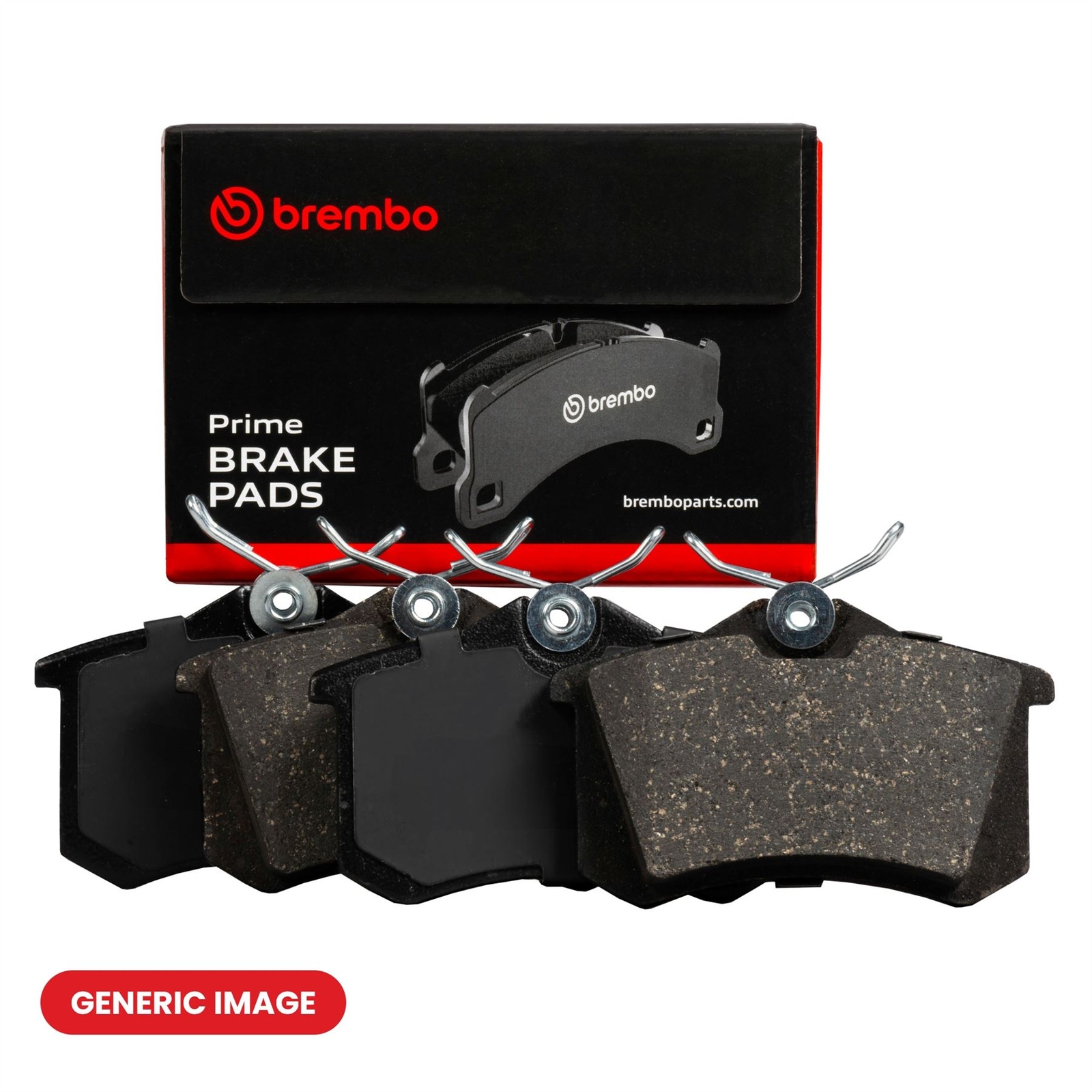 Brake Pads Set fits BENTLEY FLYING SPUR 4W 4.0 Rear 2013 on Brembo Quality New - Image 3