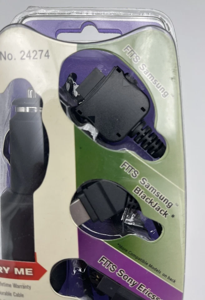 Cargador Móvil Universal 4 en 1 Nº 24274 Samsung Ericsson Nuevo Foto 2 de 4