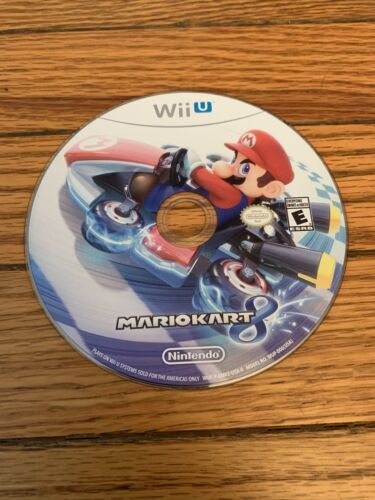 Mario Kart 8 For Nintendo Wii U Disc Only - Tested - Completed - Photo 1 sur 1