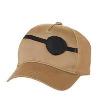 Boys Gymboree Pirate Cap Medium NEW Baseball Hat Khaki Kids Adjustable 5 6 7 8
