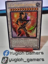 Yu-Gi-Oh T G Halberd Cannon EXVC  1st Edition Ultra Rare Light Played 