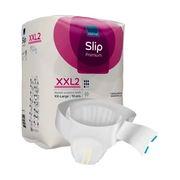Abena Slip 10 Pannoloni Bariatrico a Mutandina XXL Livello 2 Taglie Forti