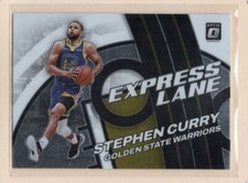 2021-22 Stephen Curry Panini Donruss Optic Express Lane #4 Golden State Warriors