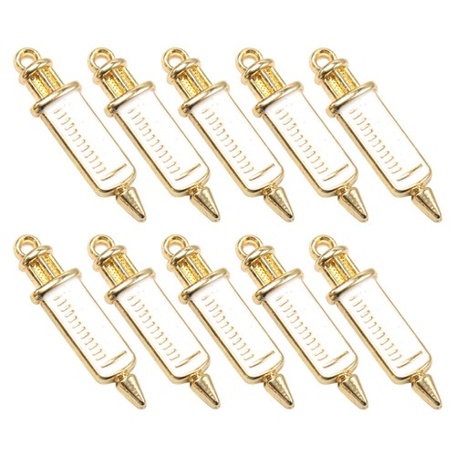 10 Attaches Pour Badges Et Broches - Fermoirs à Pince En Acier, Pour Fabrication Bijoux, Artisanat, Remplacement