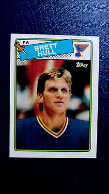 TOPPS NHL #66 . Brett Hull . Rookie Card .. NM/Mint