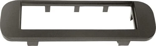 Panneau car Radio 1 din Fiat Panda 2011 IN Avant Adaptateur Un din Gris Foncé - Photo 2/2