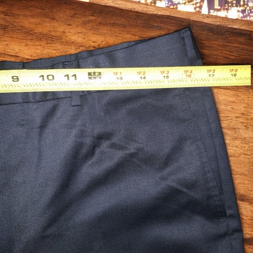 Ermenegildo Zegna Micronsphere Navy Wool Fit Mila Smoking Herren Hose 7-52L - Bild 4 von 10