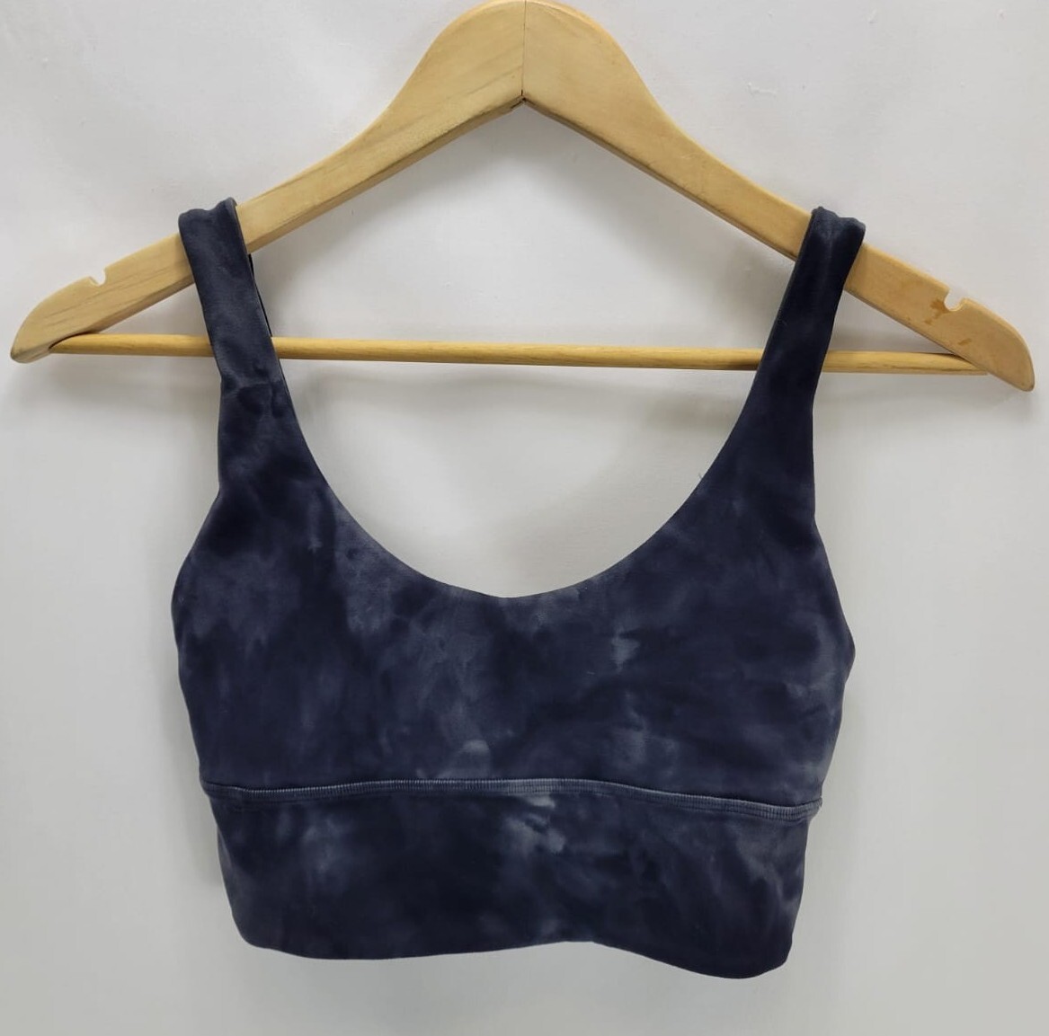 Lulmon Align Reversible Tie Dye Gray Light Support Sports Bra Size 4-image